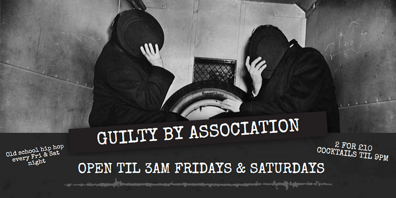 Guilty By Association Bar Manchester